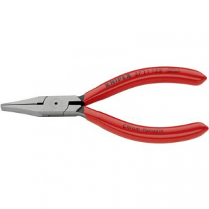 Markoló fogó finommechanikához 125 mm, lapos, széles pofa, Knipex 37 11 125