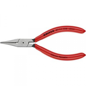 Markoló fogó finommechanikához 125 mm, lapos, széles pofa, Knipex 37 11 125