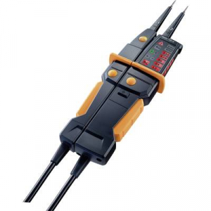 testo 750-3 Kétpólusú feszültségvizsgáló CAT IV 600 V, CAT III 1000 V LED, LCD Gyári standard (tanusítvány nélkül)