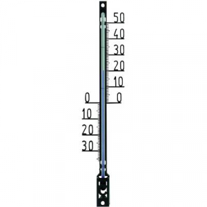 Analóg fali hőmérő, fekete, TFA 12.6001.01.90