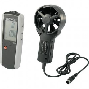 Légsebesség mérő, anemométer, 0,4 - 30 m/s, Voltcraft PL-130AN