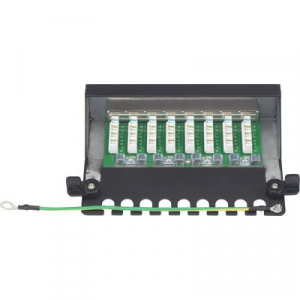 8 portos hálózati patchbox renkforce CAT 6 1 U