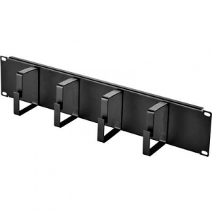 19 coll Hálózati szekrény kábelvezető 2 ME Renkforce RF-3440222 Fekete