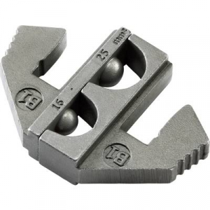 TOOLCRAFT PLE-0B1 Krimpelő betétek Szigeteletlen kábelsaruk Keresztmetszet: 16 ... 25 mm2 Alkalmas márka: TOOLCRAFT PZ-500