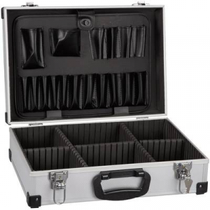 Alukoffer, üres műszertáska 430 x 315 x 140 mm Alutec 61000