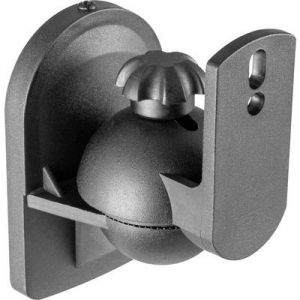 Fali hangfal tart&oacute;, 1 p&aacute;r, fekete, Speaka Professional