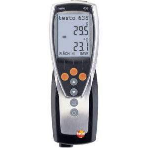 Hőmérséklet és páratartalom mérő kézi műszer, thermo-hygrométer Testo 635-1