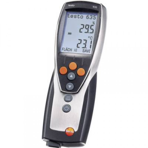 Hőmérséklet és páratartalom mérő kézi műszer, thermo-hygrométer Testo 635-1