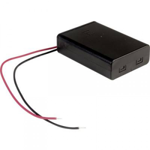 Elemtartó mikroelemhez 3x AAA, vezetékes, TRU COMPONENTS SBH431A
