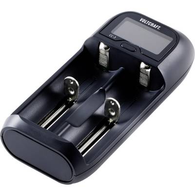 VOLTCRAFT CC-3 NiMH, NiCd, Lítiumion, LiFePO Mini (AAAA), Mikro (AAA), Ceruza (AA), Baby (C), Sub-C, A, 10440, 14500, 14650, 16340, 17355, 17500, 1765