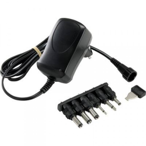 VOLTCRAFT VC-11320915 Dugasztápegység, beállítható 3 V/DC, 4.5 V/DC, 5 V/DC, 6 V/DC, 7.5 V/DC, 9 V/DC, 12 V/DC 0.6 A 7.2 W
