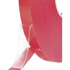 Kétoldalas ragasztó szalag 50 m x 15 mm átlátszó 832450B-C TOOLCRAFT, tartalom: 1 tekercs