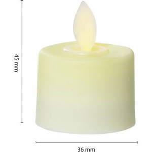 Sygonix 4 részes készlet Fehér (O x Ma) 3.6 mm x 4.5 mm