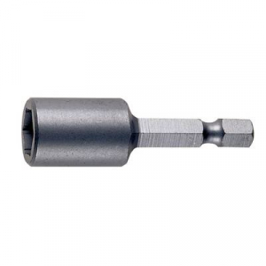 Dugókulcs gépi befogó 13 mm Meghajtás (csavarhúzó) 1/4 (6,3 mm) Elhajtás Külső hatlap 55 mm Makita P-06317