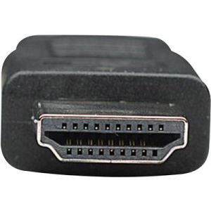 HDMI / DVI átalakító kábel, 1x HDMI dugó - 1x DVI dugó 24+1 pólusú, 1,8 m, Manhattan