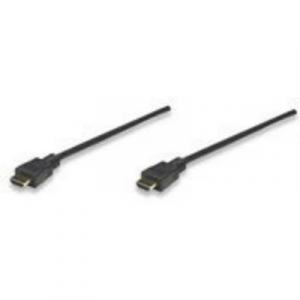 HDMI kábel [1x HDMI dugó 1x HDMI dugó] 7.5 m fekete Manhattan 756588