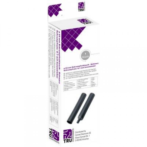 TRU COMPONENTS T1904CA048 Zsugorcső ragasztóval Fekete 33 mm Zsugorodási arány:6:1 1 db