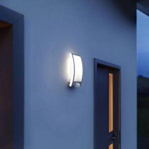 Steinel L 22 035709 Kültéri fali lámpa mozgásérzékelővel LED E27 60 W Antracit