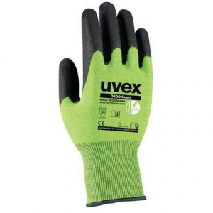 Vágás ellen védő kesztyű Méret (kesztyű): 7 EN 388 Uvex D500 foam 6060407 1 pár