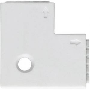 90° sarok összekötő Műanyag (H x Sz x Ma) 2.5 x 2.5 x 0.45 cm Paulmann 70616