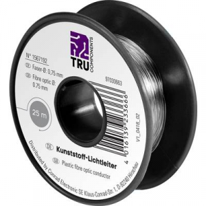 Optikai kábel, 1.0 mm x 100 m, Tru Components