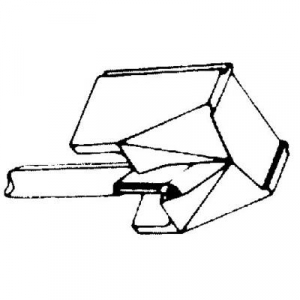 Gy&eacute;m&aacute;nt hangszedő tű GP 400/400 II 401/412
