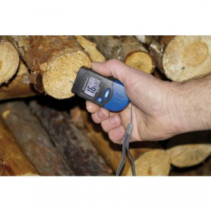 Anyagnedvesség mérő, fanedvesség és épületnedvesség mérő Basetech BT-400