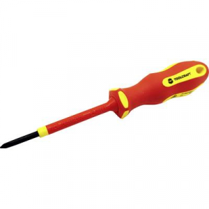 VDE, Elektronika- és finommechanika, Műhely Kereszthornyú csavarhúzó TOOLCRAFT PH0 PH 0 Penge hossz: 60 mm