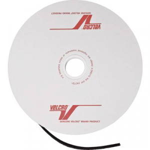 T&eacute;pőz&aacute;r szalag bolyhos &eacute;s horgos f&eacute;l, 25 m x 20 mm, fekete, Velcro ONE-WRAP