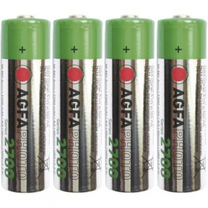 Ceruza akku AA, NiMH, 1,2V 2300 mAh, Agfa LR06, AA, LR6, AAB4E, AM3, 815, E91, LR6N