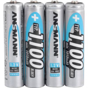 Ansmann HR03 Mikroakku NiMH 1050 mAh 1.2 V 4 db