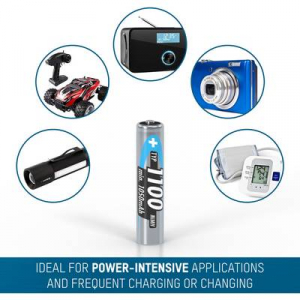 Ansmann HR03 Mikroakku NiMH 1050 mAh 1.2 V 4 db