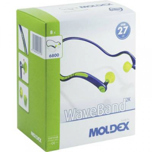 Hallásvédő füldugó, nyakpántos, kengyeles kivitelű 27dB Moldex WaveBand® 2K 6800 01