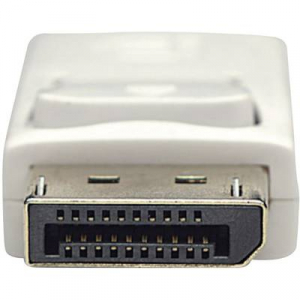 DisplayPort k&aacute;bel [1x mini DisplayPort dug&oacute; - 1x DisplayPort dug&oacute;] 2 m feh&eacute;r, Manhattan