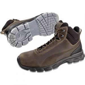 PUMA Safety Condor Mid ESD SRC 630122-42 ESD biztonsági csizma S3 Méret: 42 Barna 1 pár