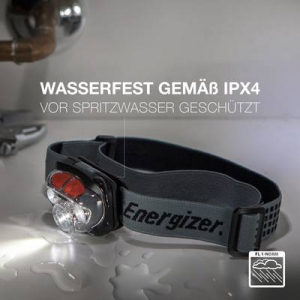 LED-es fejl&aacute;mpa, elemes, 250 lm 80 m 50 &oacute;ra, Energizer Vision HD+ Focus E300280700