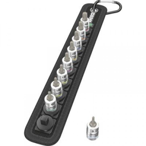 Wera 8767 A 05003882001 TORX Dug&oacute;kulcs bit bet&eacute;t k&eacute;szlet 9 r&eacute;szes 1/4 (6,3 mm)