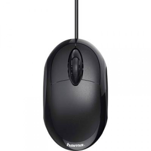Hama MC-100 USB WLAN egér Optikai Fekete