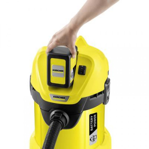 Kärcher WD 3 Battery 1.629-911.0 Nedves-/száraz porszívó 300 W 17 l 1 akkuval