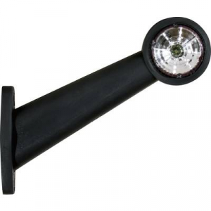 Szélességjelző pótkocsira, rögzítő karral, piros/fehér, 12/24 V, SecoRüt