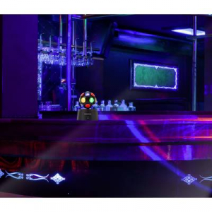 Mini LED-es diszkógömb, Basetech