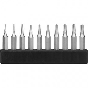 Torx mini BIT készlet 10 részes T1-T10-ig