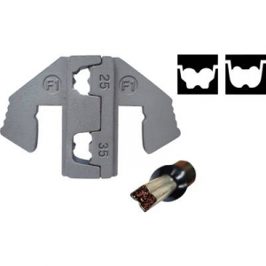 TOOLCRAFT Krimpelő bet&eacute;t, 23-35 &eacute;rv&eacute;gh&uuml;velyhez 2 ... 4 awg