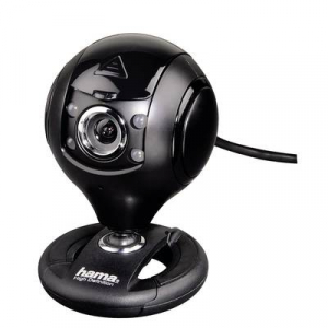 HD webkamera 1280 x 1024 pixel Hama Spy Protect Talp, Csíptetős tartó