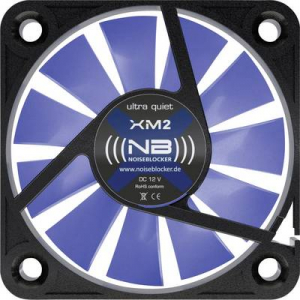 Számítógépház ventilátor 40 x 40 x 10 mm, NoiseBlocker ITR-XM-2