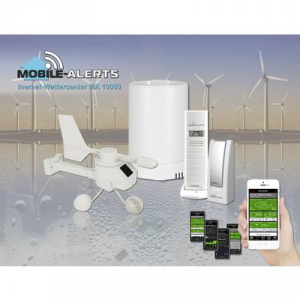 Vezeték nélküli, internetes időjárásjelző állomás, Techno Line Mobile Alerts MA 10050