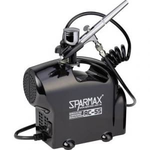 Kezdő festékszóró készlet Kompresszorral Sparmax SK-55 Double Action