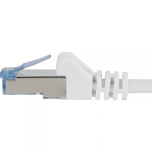 RJ45 Patch kábel, hálózati LAN kábel, hajlékony, tűzálló CAT 6A S/FTP 3 m szürke, Renkforce