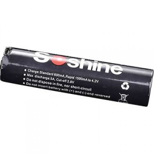 Soshine 18650USB-3.7-3000 Speciális akku 18650 Lítiumion 3.6 V 3000 mAh
