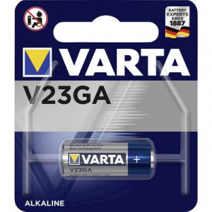 23A alkáli elem, távirányító elem, 12V 50 mAh, Varta Professional A23, E23A, V23A, V23PX, V23GA, L1028, MN21, G23A (4223101401)